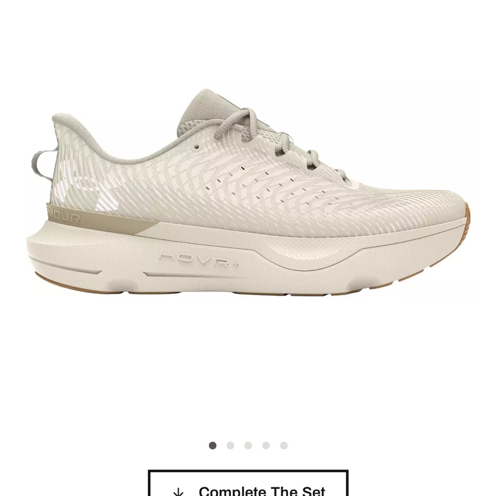 Under Armour Women's Infinite Pro Running Shoes Summit White/Khaki Base
